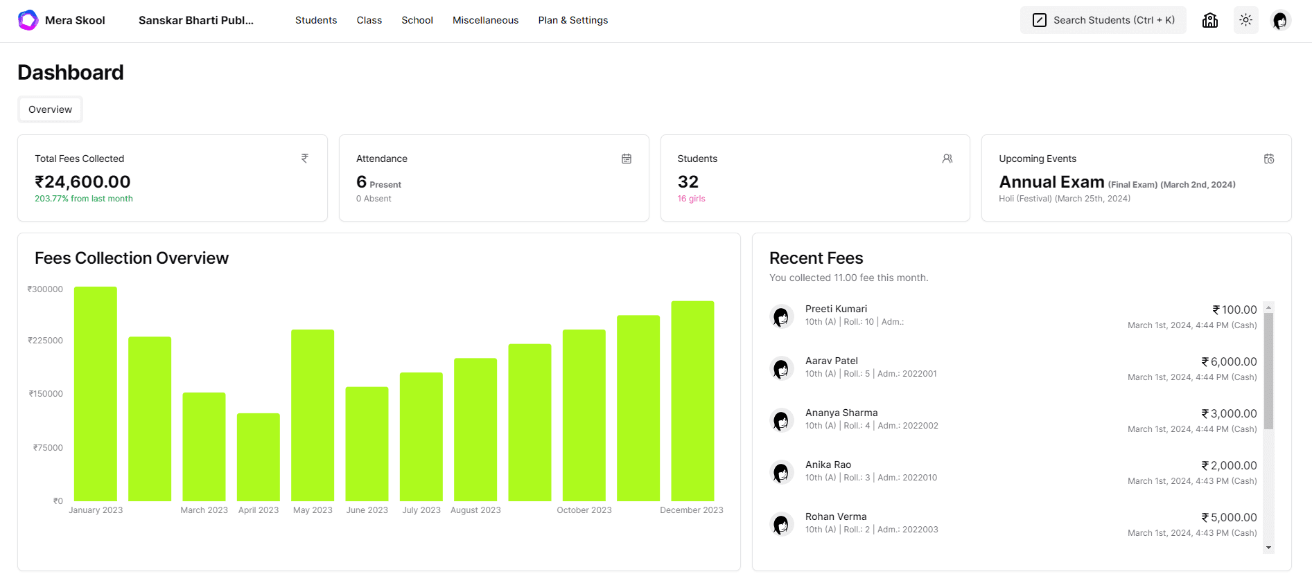 Complete skool Management solution for every skool Complete skool Management solution for every skool